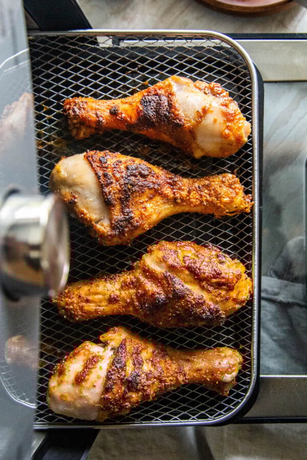 Crispy Brown Sugar Chicken Legs in Air Fryer The Novice Chef