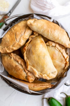 Cheesy Beef Empanadas | Homemade Ground Beef Empanadas Recipe