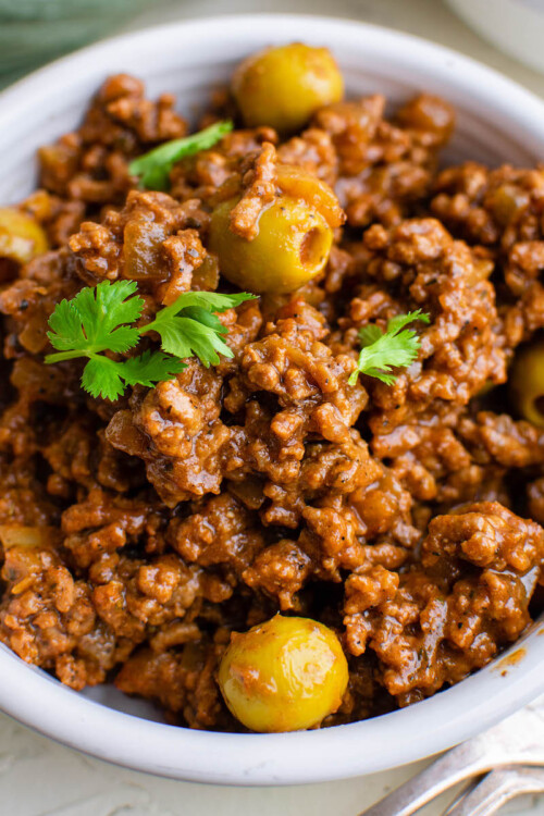 Beef Picadillo | Homemade 30-Minute Mexican Picadillo Dinner Recipe