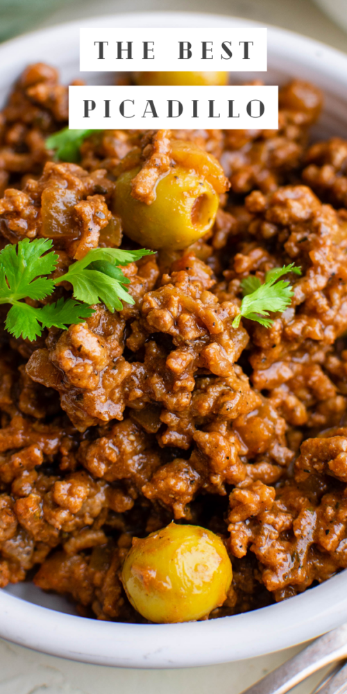 Beef Picadillo | Homemade 30-Minute Mexican Picadillo Dinner Recipe