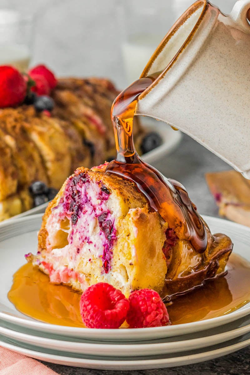 Berry Stuffed French Toast