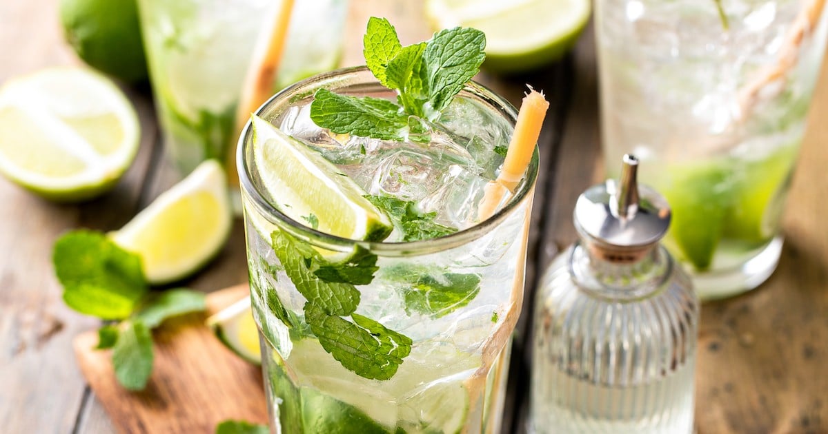 Naturally Sweetened Mint Mojito Recipe - Lexi's Clean Kitchen