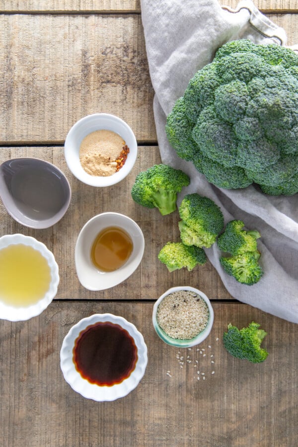 Air Fryer Asian Roasted Broccoli The Novice Chef