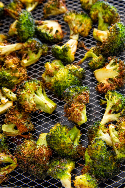 Air Fryer Asian Roasted Broccoli The Novice Chef