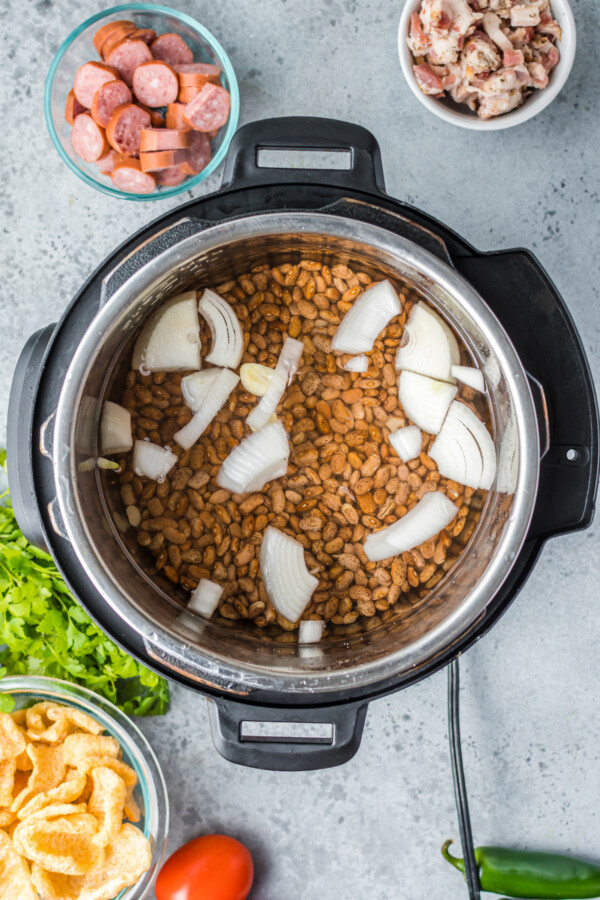 Instant Pot Charro Beans (Frijoles Charros) | The Novice Chef