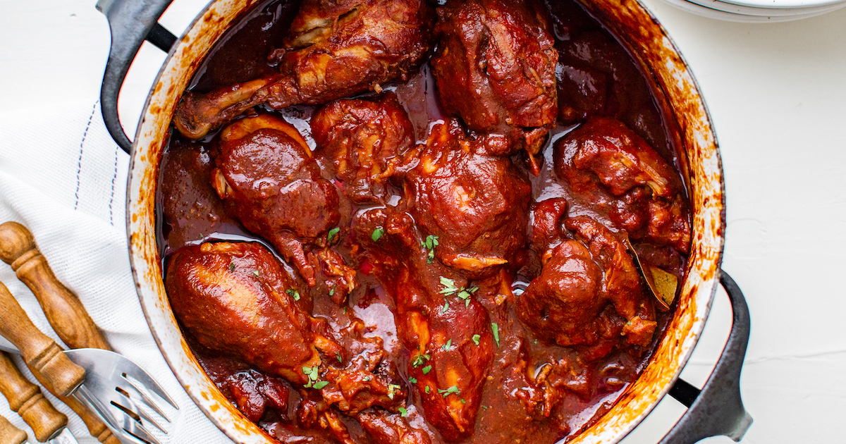 Mexican Chicken Adobo Recipe (Pollo En Adobo)