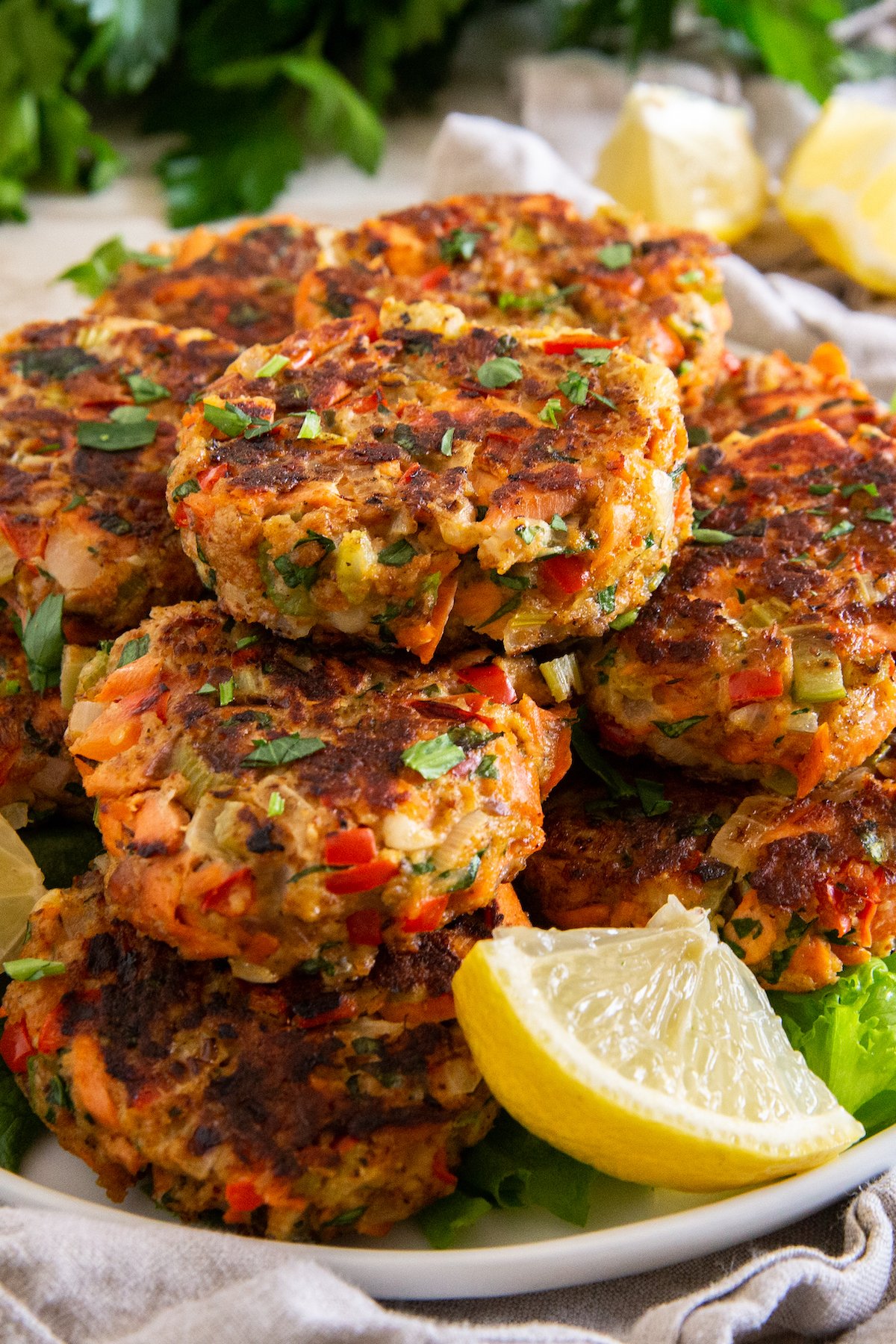 Salmon Burger (Video!)