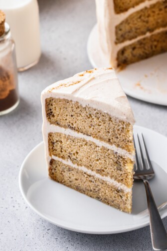 The BEST Banana Cake Recipe with Cream Cheese Frosting