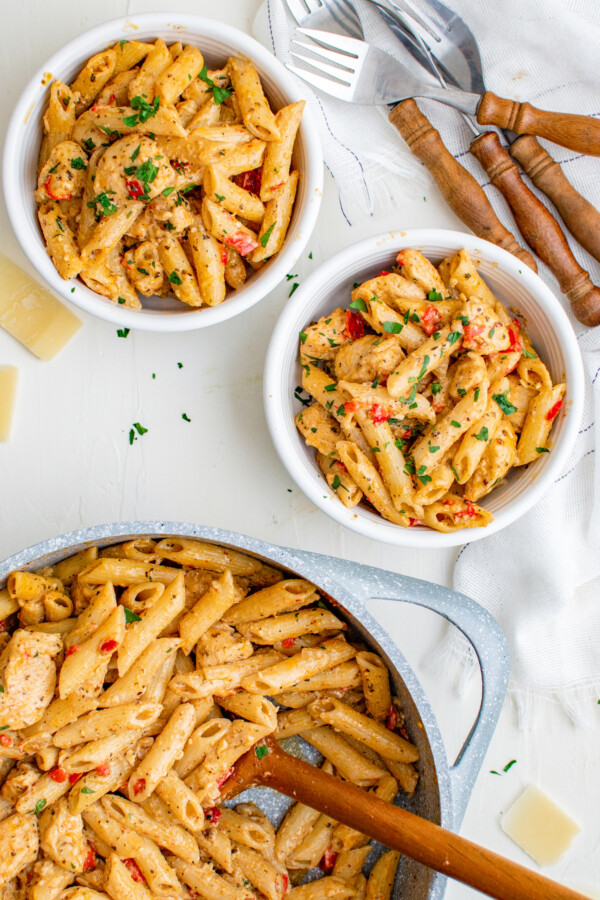 Creamy Cajun Chicken Pasta Recipe | The Novice Chef