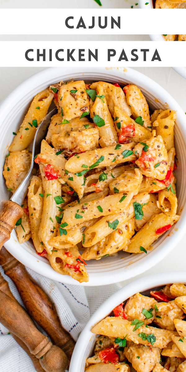 Creamy Cajun Chicken Pasta Recipe | The Novice Chef