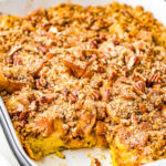 Apple pie french toast bake.