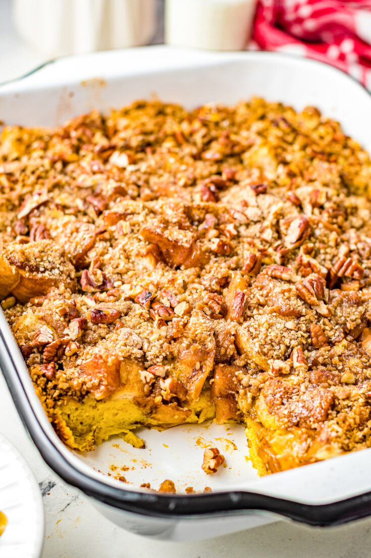 Apple Pie French Toast Casserole The Novice Chef