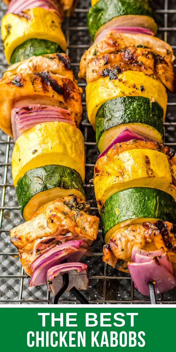 Juicy Grilled Chicken Kabobs Recipe The Novice Chef 