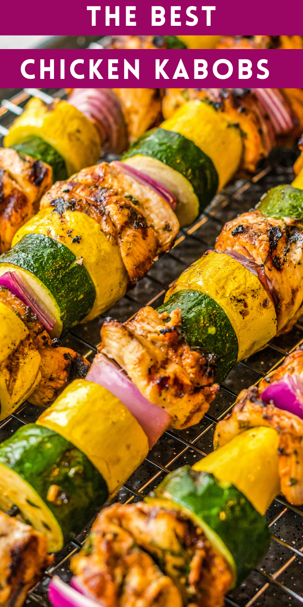 Juicy Grilled Chicken Kabobs Recipe The Novice Chef 