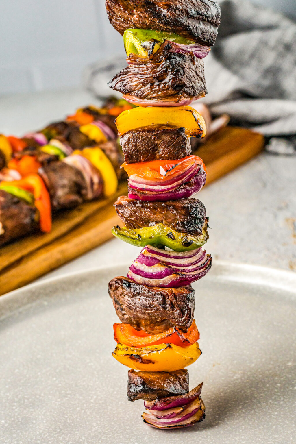 The BEST Juicy Grilled Steak Kabobs Recipe The Novice Chef
