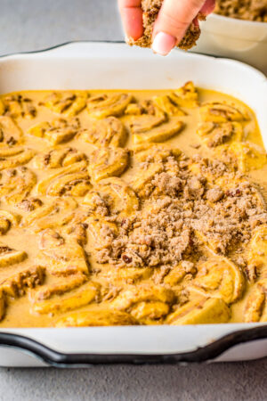 Pumpkin French Toast Casserole | The Novice Chef