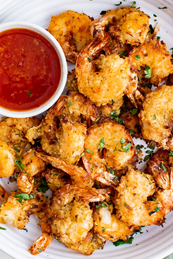 Easy & Crispy Air Fryer Coconut Shrimp | The Novice Chef
