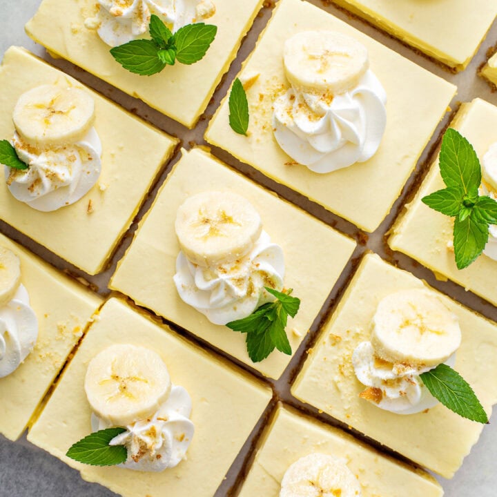 Banana Pudding Bars