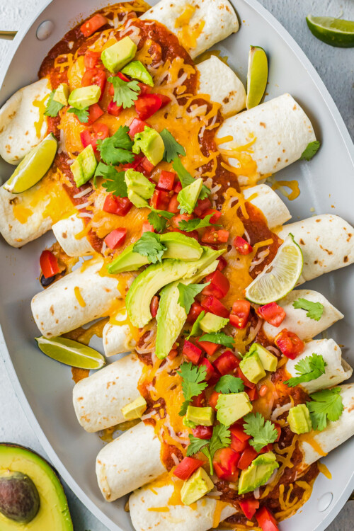 Chipotle Adobo Chicken Enchiladas The Novice Chef