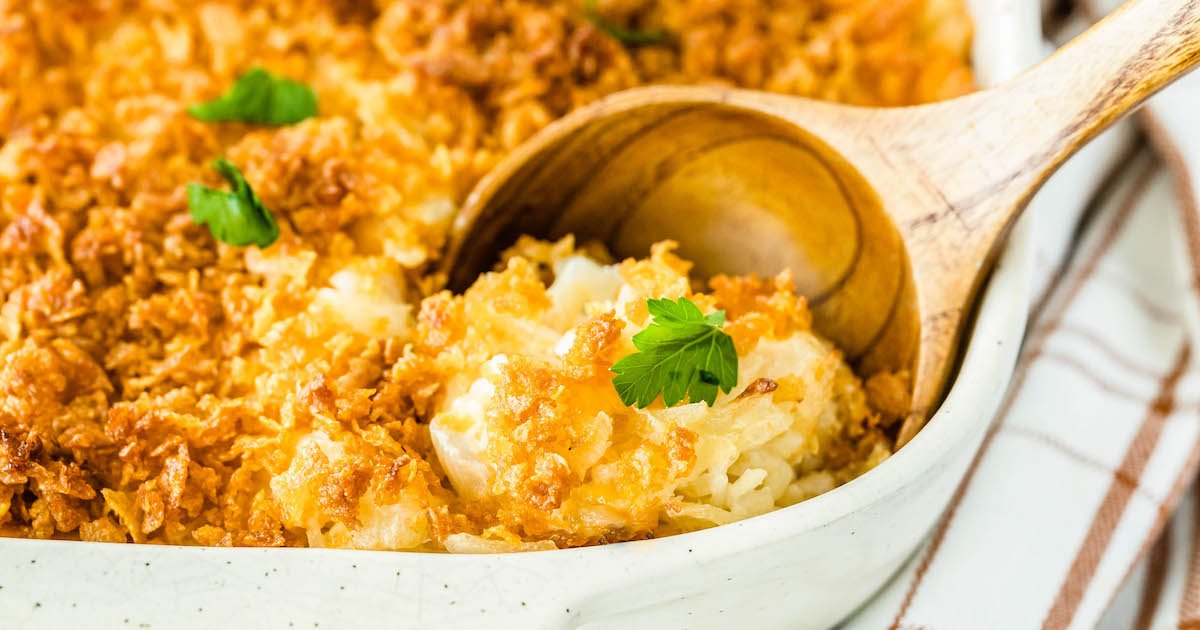 Cheesy Potato Casserole Recipe | The Novice Chef