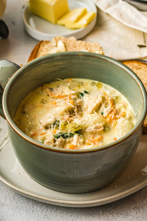 Olive Garden Chicken Gnocchi Soup (Copycat Recipe) | The Novice Chef