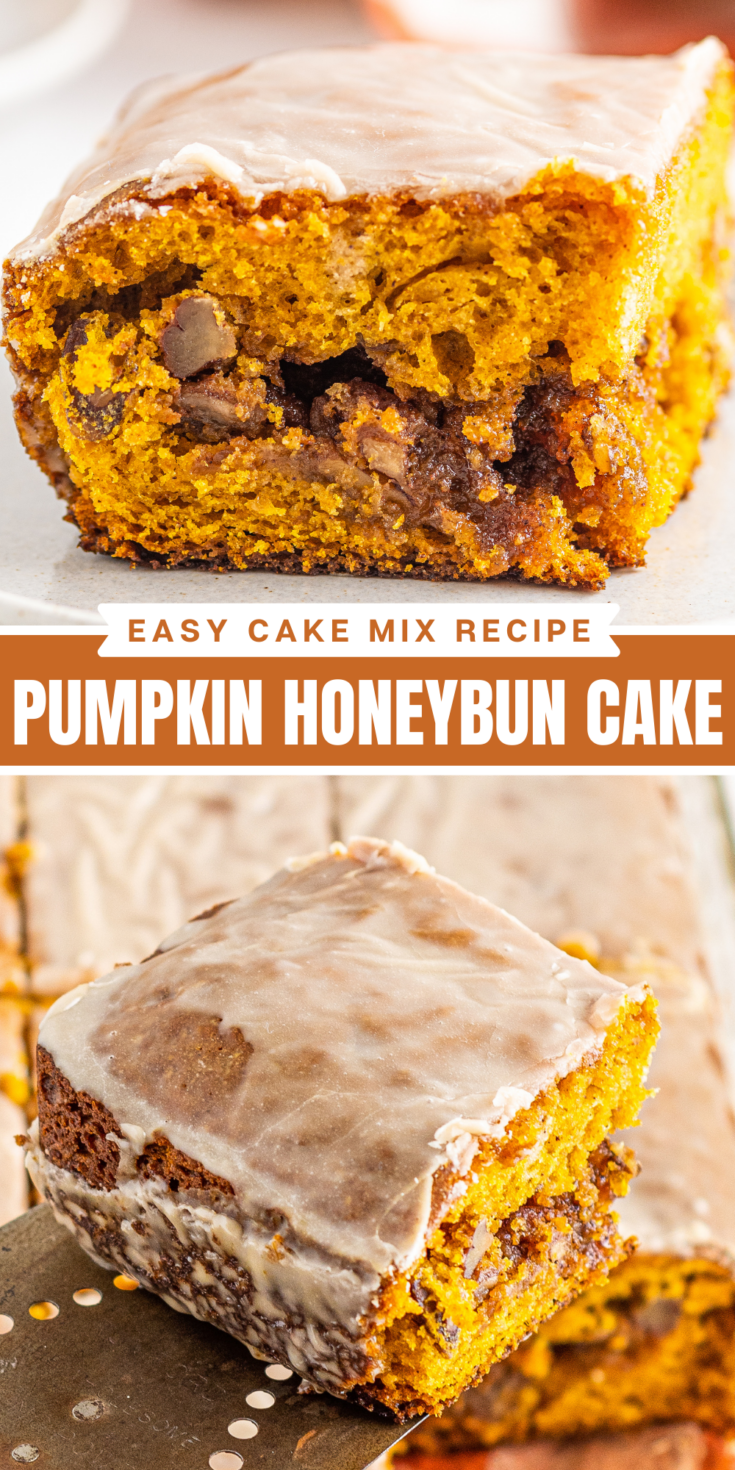 Pumpkin Honeybun Cake Recipe The Novice Chef   Pumpkin HoneyBun Cake Recipe 735x1470 