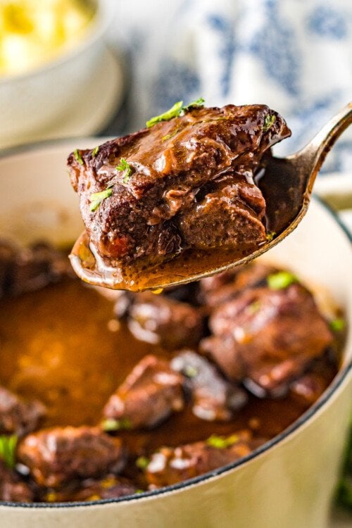 Red Wine Braised Short Ribs - Extra Tender! | The Novice Chef