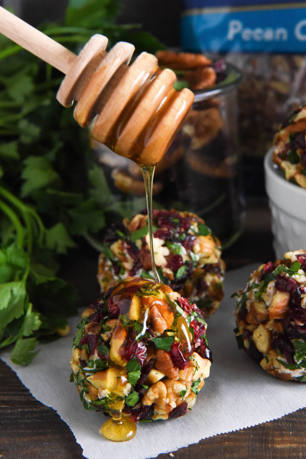 Cranberry Pecan Goat Cheese Truffles Cranberry Cheese Balls Appetizer