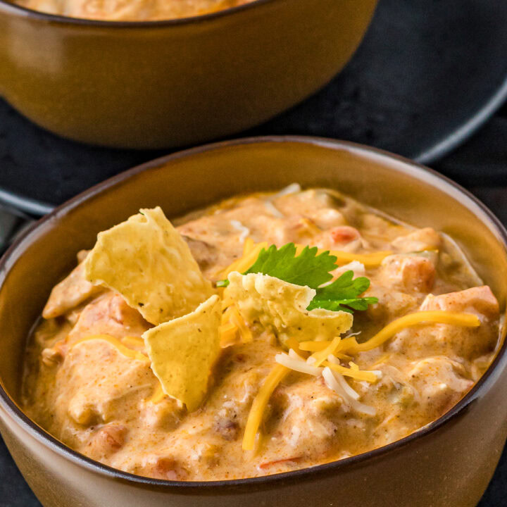 Crockpot King Ranch Chicken Soup | The Novice Chef