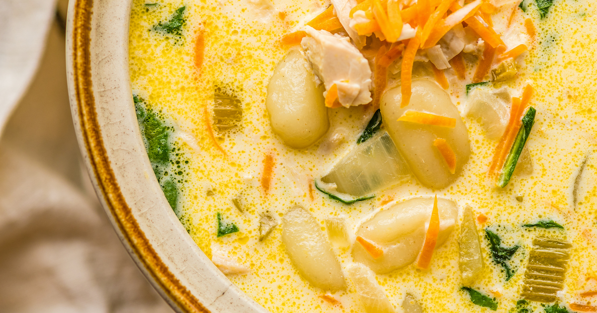 Olive Garden Chicken Gnocchi Soup [thenovicechefblog.com]