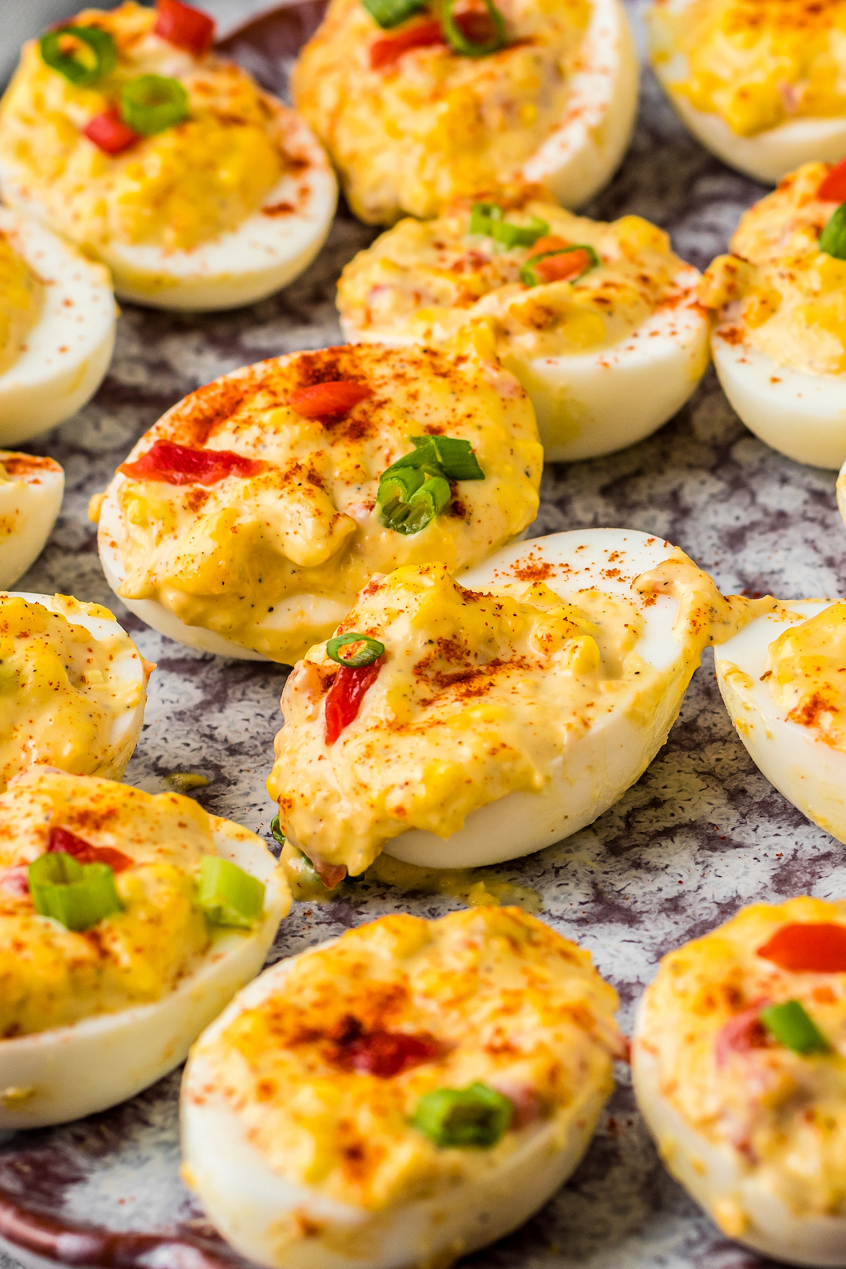 Pimento Cheese Deviled Eggs The Novice Chef Pimento Cheese Deviled Eggs The Novice Chef