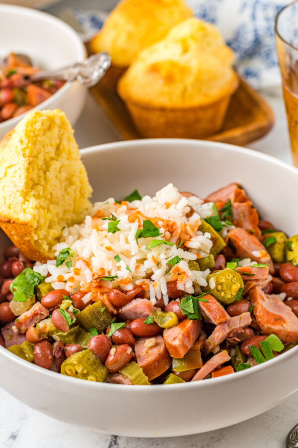 Easy Red Beans and Rice | The Novice Chef