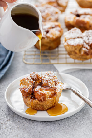 Baked French Toast Muffins | The Novice Chef