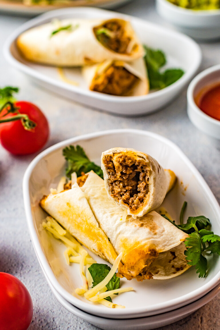 Cheesy Beef Taquitos In 30 Minutes! The Novice Chef