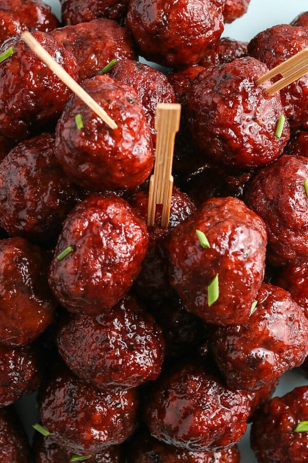 Easy Grape Jelly Meatballs The Novice Chef