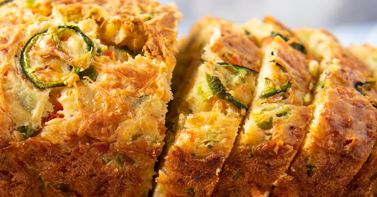 Jalapeño Cheddar Spoon Bread, Side Dish recipe