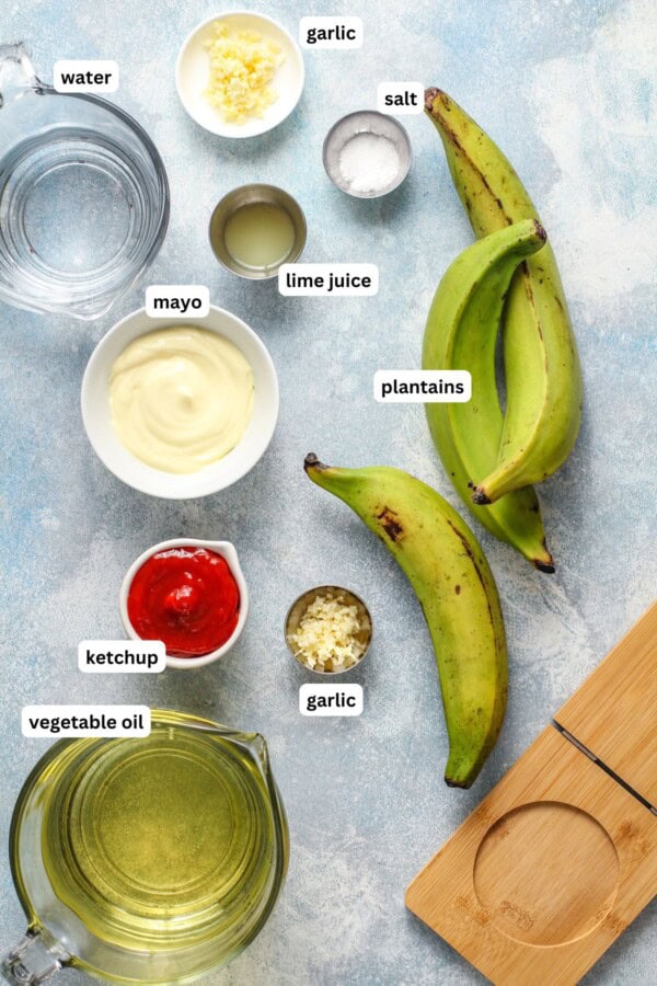 Best Puerto Rican Tostones Recipe with MayoKetchup!