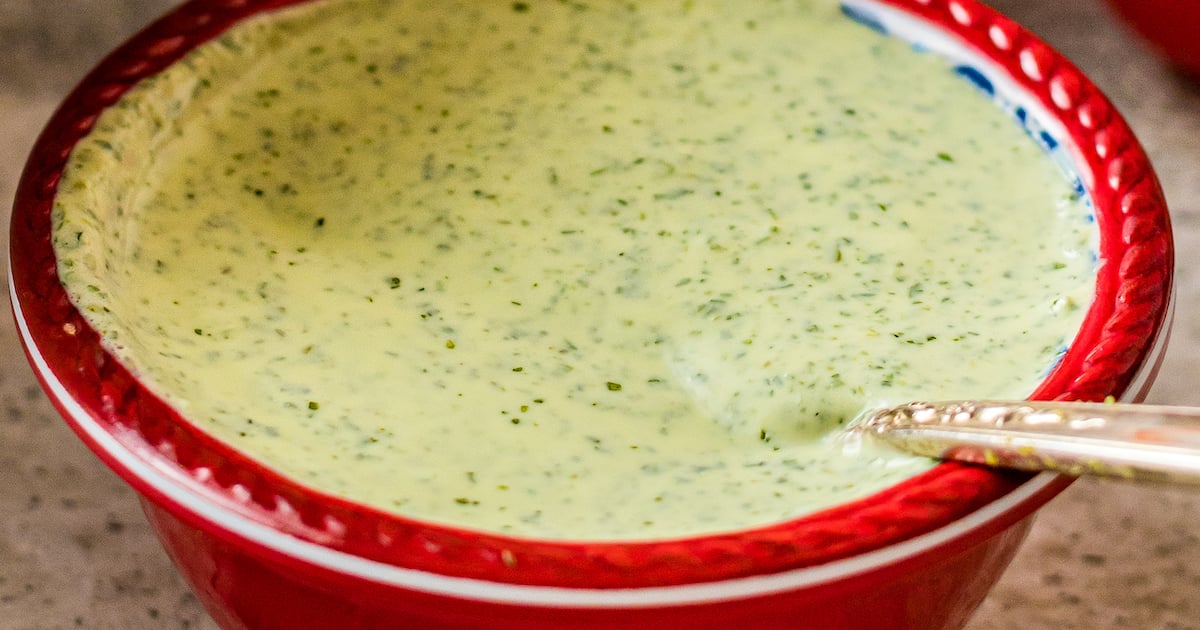 Creamy Cilantro Lime Dressing Recipe | The Novice Chef