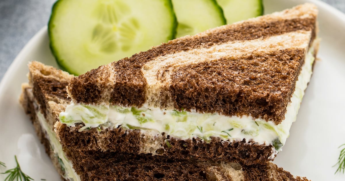 Perfect Cucumber Sandwich Recipe Easy Family Recipe!