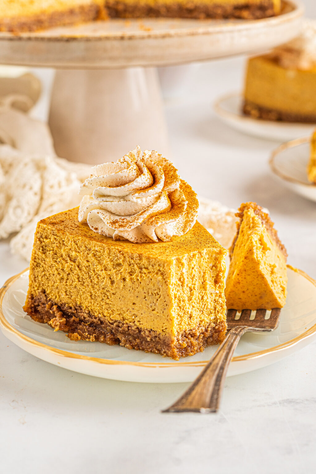 The Best Pumpkin Cheesecake Recipe The Novice Chef