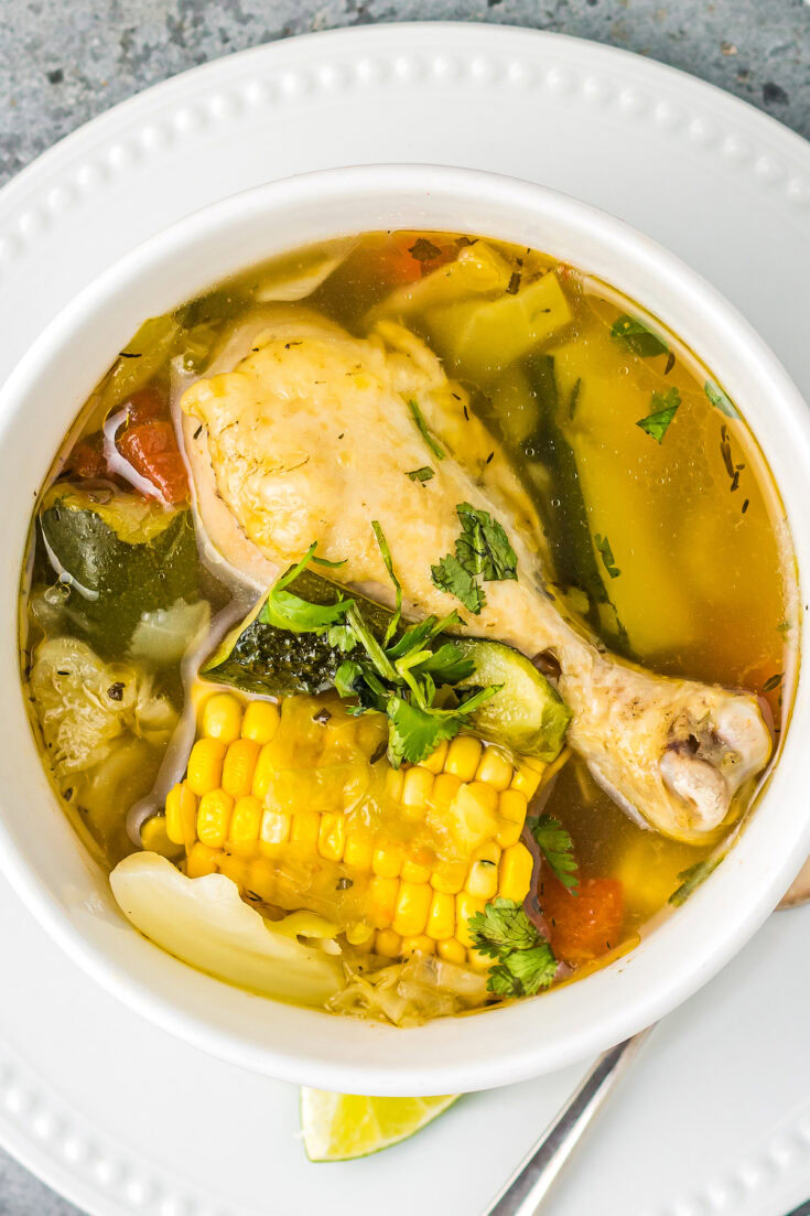 Caldo De Pollo Recipe Mexican Chicken Soup 