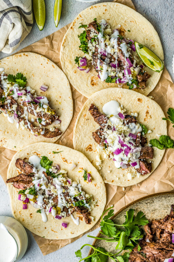 Carne Asada Tacos | The Novice Chef