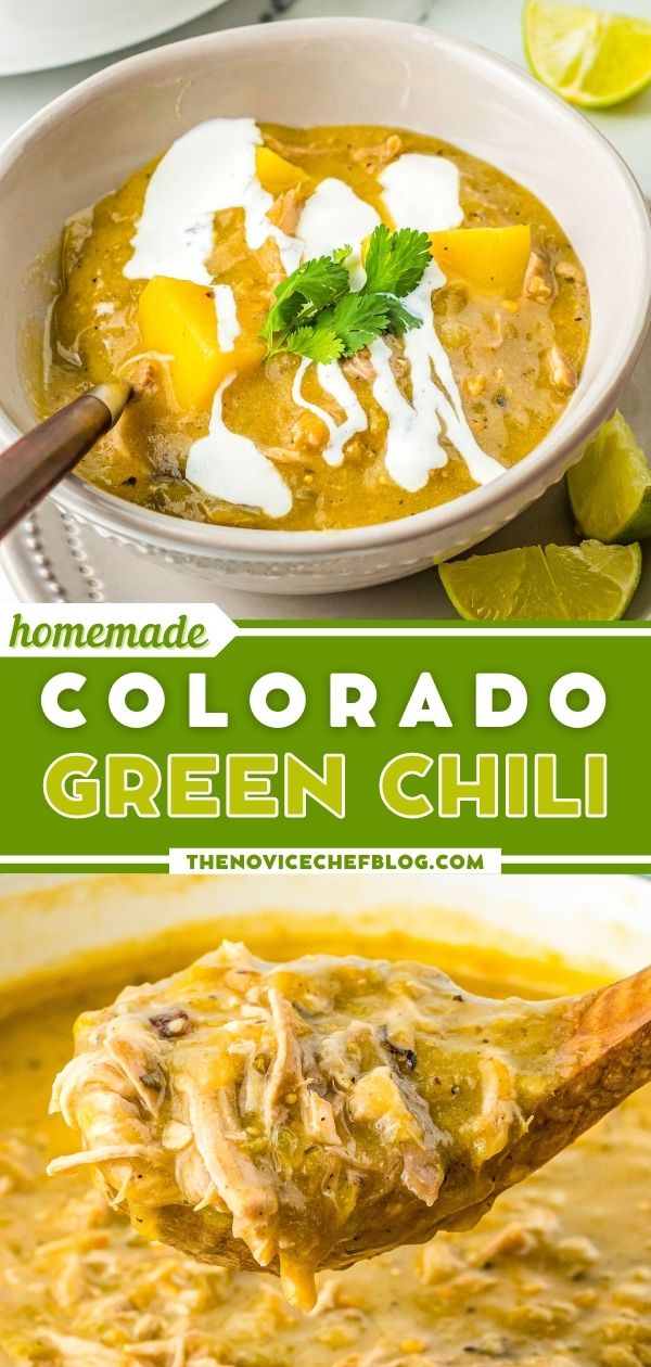 Colorado Green Chili Chili Verde The Novice Chef