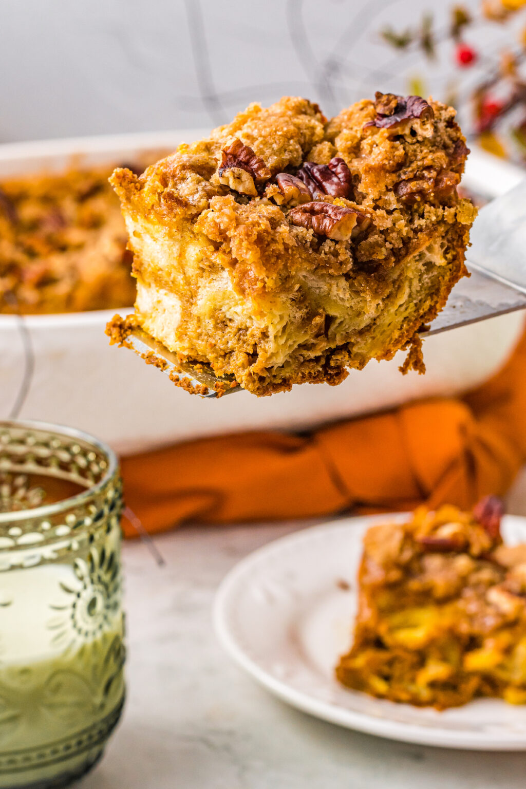 Pumpkin Pecan French Toast Casserole The Novice Chef
