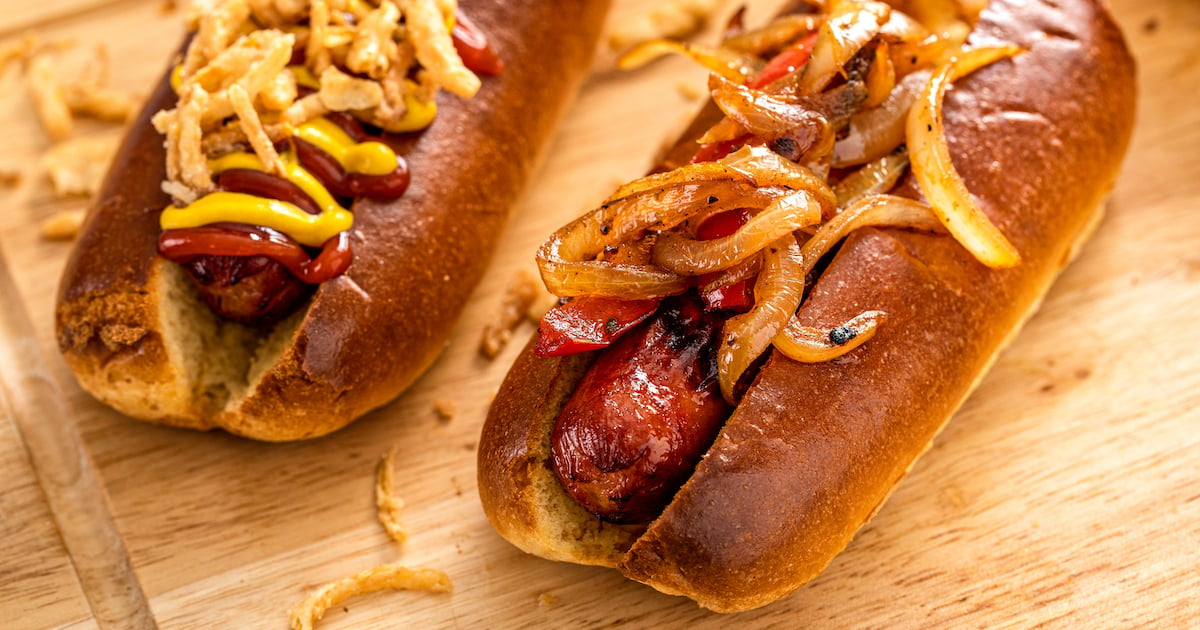 Air Fryer Hot Dogs Recipe - Tammilee Tips