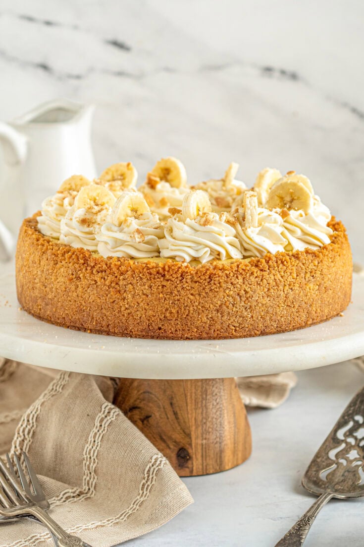 Banana Pudding Cheesecake Recipe The Novice Chef Tasty Made Simple