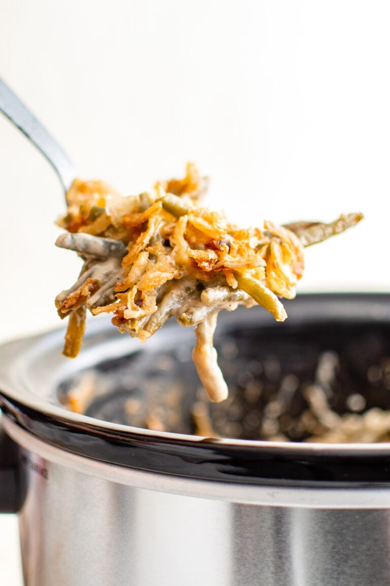 Crockpot Green Bean Casserole The Novice Chef