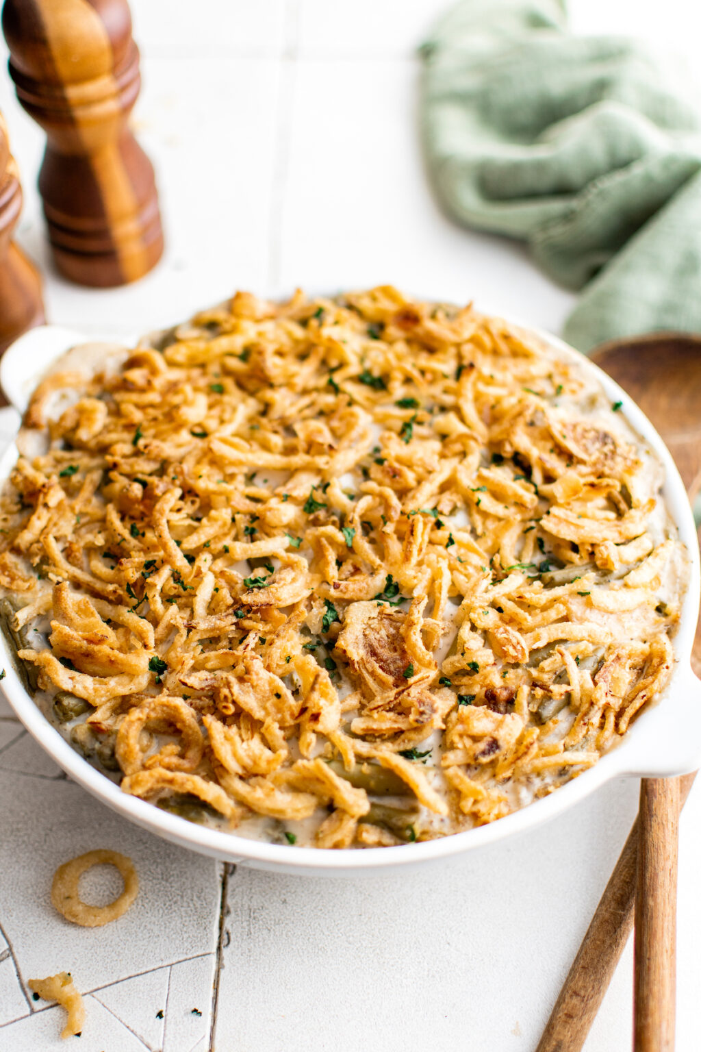 Easy Green Bean Casserole Recipe | The Novice Chef