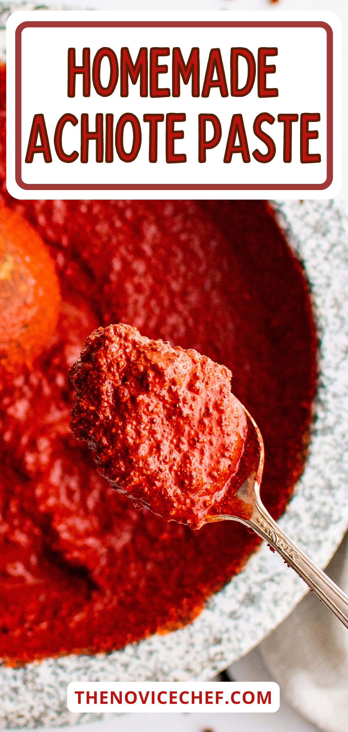 Achiote Paste | The Novice Chef