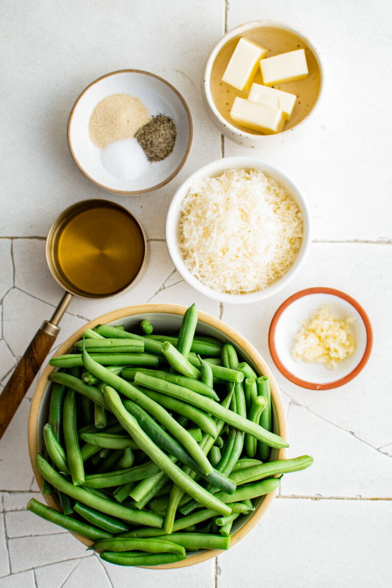 Roasted Green Beans with Parmesan The Novice Chef